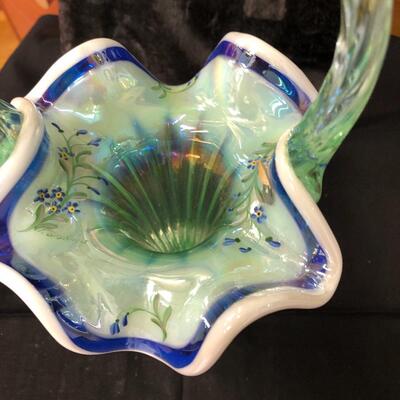 Fenton 95th anniversary legacy collection basket