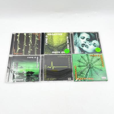 â€œTYPE O NEGATIVEâ€ CD LOT