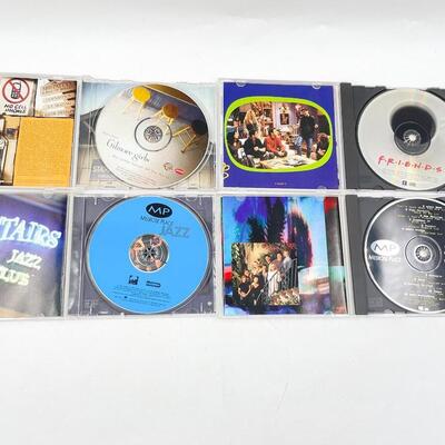 1990-2000S TV SHOW SOUNDTRACK CD LOT - GILMORE GIRLS, FRIENDS, MELROSE PLACE