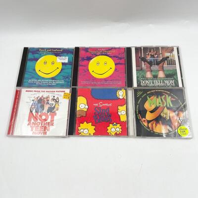 1990-2000S COMEDY MOVIE & TV SOUNDTRACK CD LOT