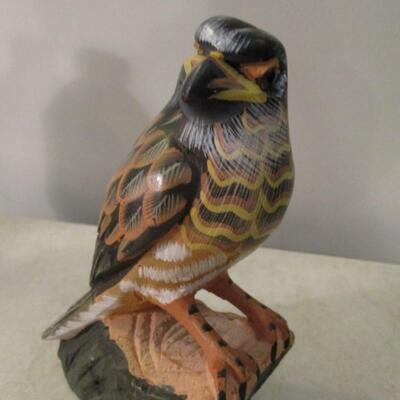Vintage Hand Carved Stone Eagle Made In The Peopleâ€™s Republic Of China