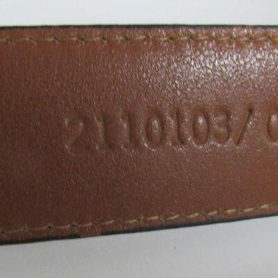 2 Nice Men's Belts, Ralph Lauren 40" Italian Leather, Mc Gregor 40" #9303