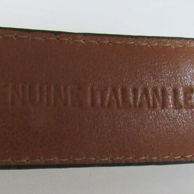 2 Nice Men's Belts, Ralph Lauren 40" Italian Leather, Mc Gregor 40" #9303
