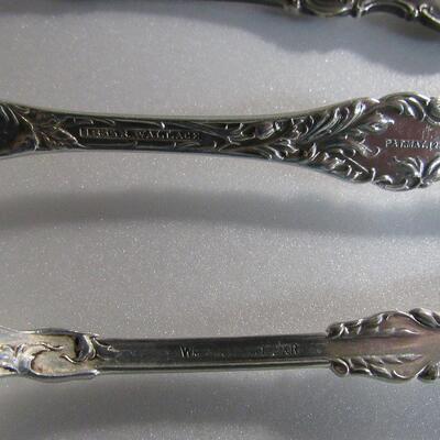 Lot of Silver Plate Spoons, Similar But 3 Different Patterns