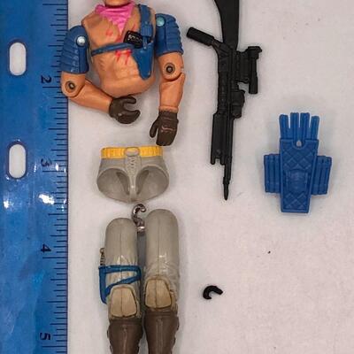 Vintage Hasbro GI Joe 1986 Zandar Action Figure 