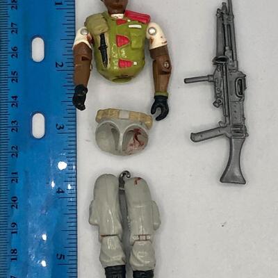 Vintage Hasbro GI Joe 1986 Road Block Action Figure