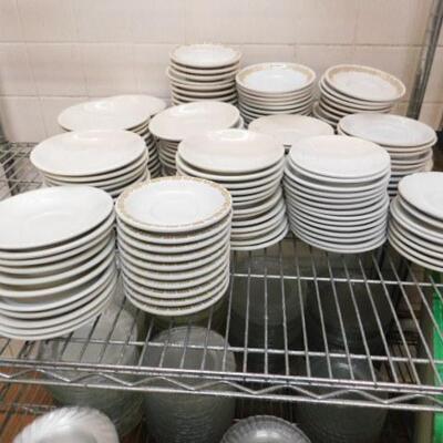 Commercial Restaurant or Hospitality Quality White Ceramic Cup Saucers