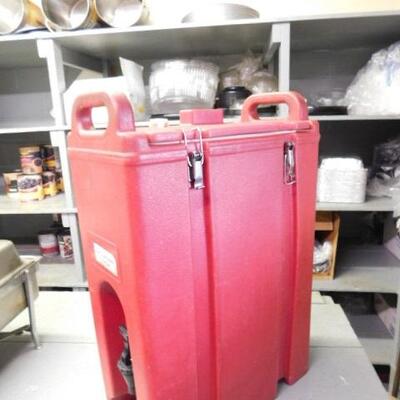 Commercial Cambro Hot/Cold Beverage Container 