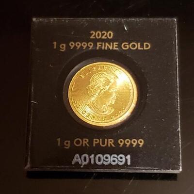  20201 Gram .9999 Fine gold 