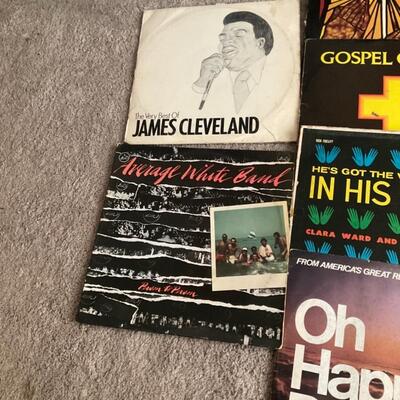 Mixed LP records religious gospel etc