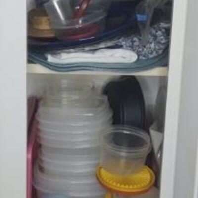 19 - Contents of 2 Cabinets