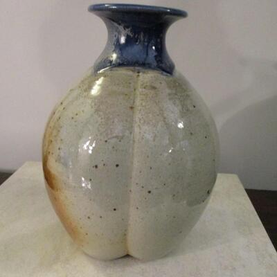 Signed Pottery By David Voorhees - Vase 9