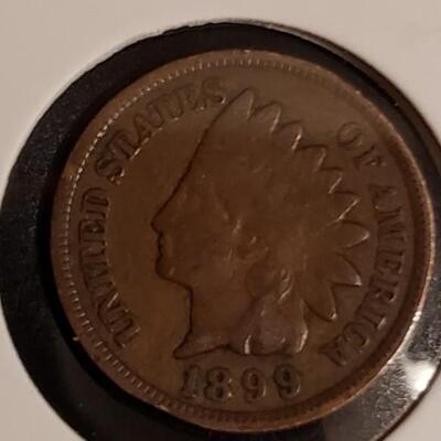 1899  VG Indian head cent 