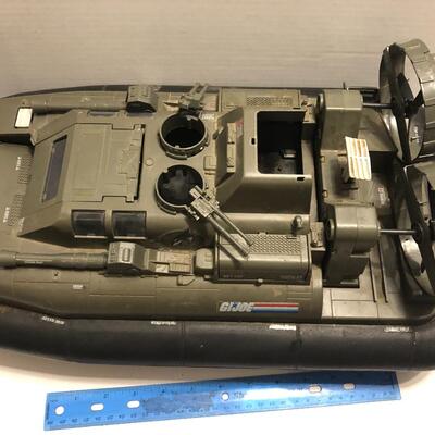 Vintage 1984 GI Joe Killer Whale Hovercraft