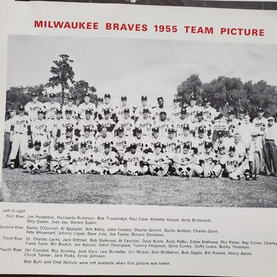 Milwaukee Brewers Baseball Team Photos   1953 through 1964, & Mascot 