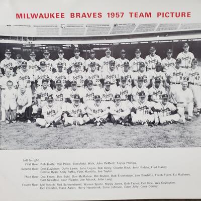Milwaukee Brewers Baseball Team Photos   1953 through 1964, & Mascot 