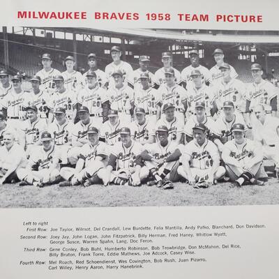 Milwaukee Brewers Baseball Team Photos   1953 through 1964, & Mascot 