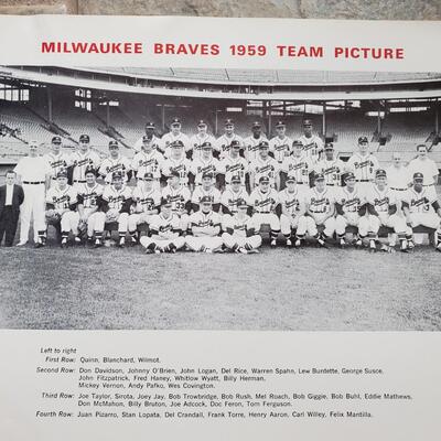 Milwaukee Brewers Baseball Team Photos   1953 through 1964, & Mascot 