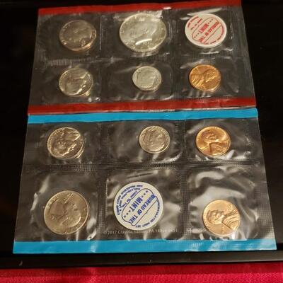 1968 Mint set silver half dollar