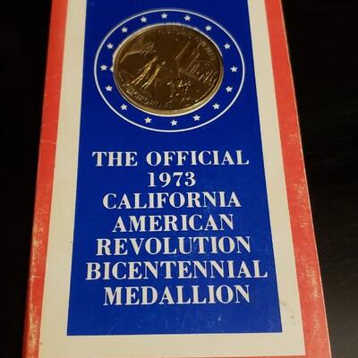 1973 Bicentennial  California commemorative coin 