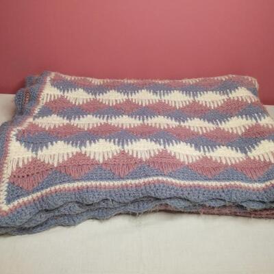 113 - Crocheted Blanket