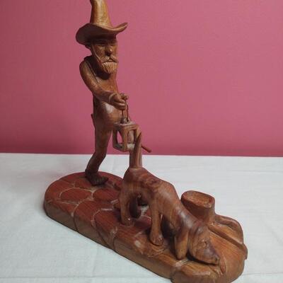 116 - Wooden Figurine