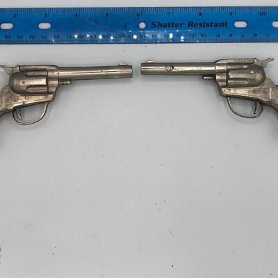 Vintage Hubley Tex Cap Guns