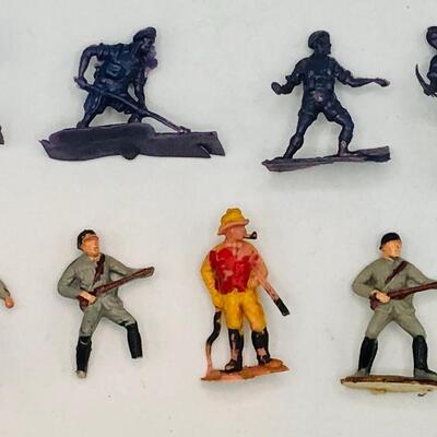 Vintage Collection of Miniature Figures 
