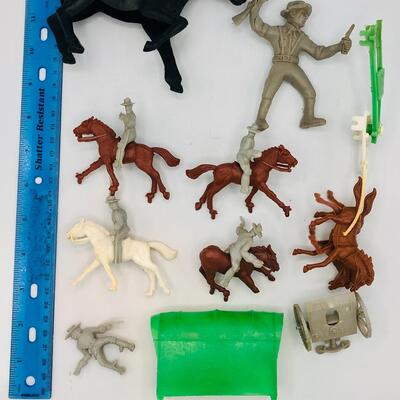 Vintage Collection of Horseback Cowboy