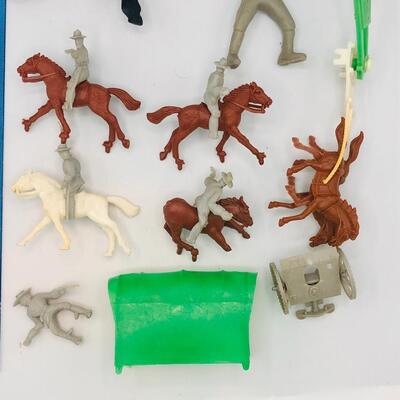 Vintage Collection of Horseback Cowboy