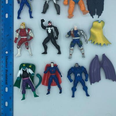 Modern Collection of Metal Marvel Figures