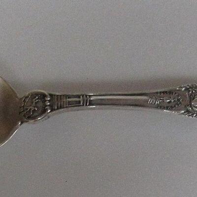 Lot of 5 Sterling Silver Spoons, 3.1 Oz Total Wt. Read description for more details