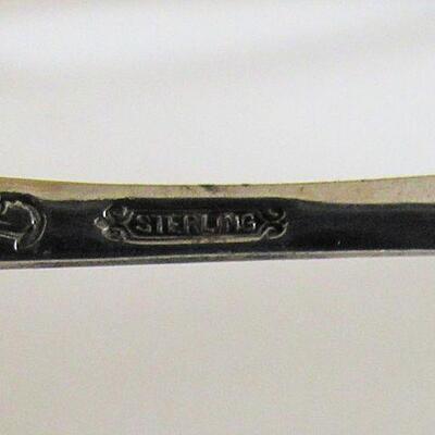 5 Vintage Sterling Silver Spoons, 3 Oz Total Wt. 