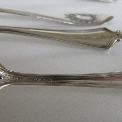 5 Vintage Sterling Silver Spoons, 3 Oz Total Wt. 
