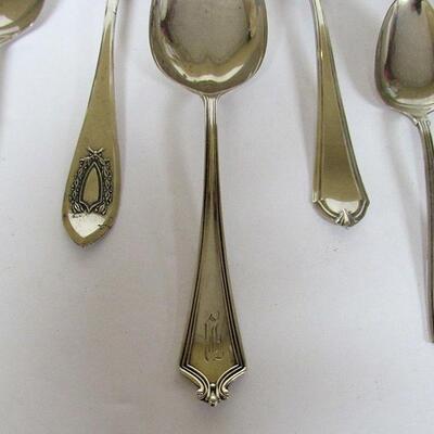 5 Vintage Sterling Silver Spoons, 3 Oz Total Wt. 