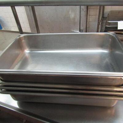 5 Stainless Steel Pans- 21
