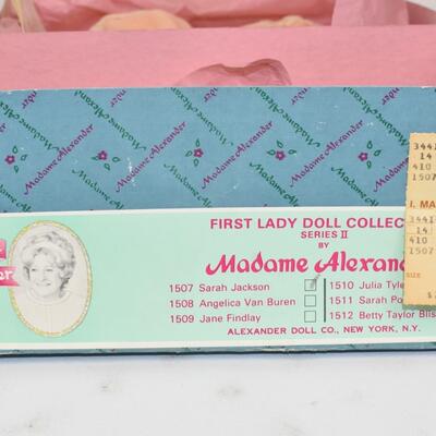 Madame Alexander Doll First Lady Collection Sarah Jackson - Vintage