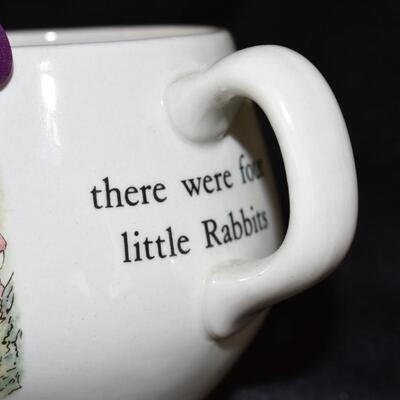 Wedgwood England Peter Rabbit 2 Handle Cup, Ceramic/China