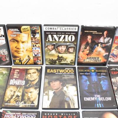 20 Action Movies on DVD:  4 Film Favorites -to- Training Day