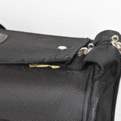 Swiss Gear Folding Suitcase Garment Bag with Telescoping Handle & Wheels