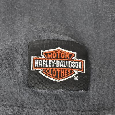 2 pc Harley-Davidson: 2 New Sticker Sheets & Vintage Salt Lake City T-Shirt