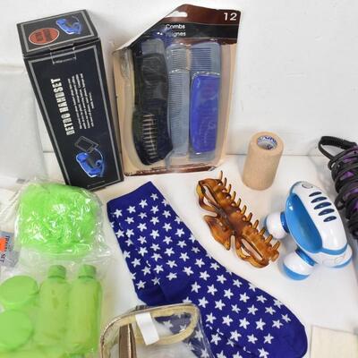 20+ personal Care and Accessories, Combes, Tissues, Small White Fan