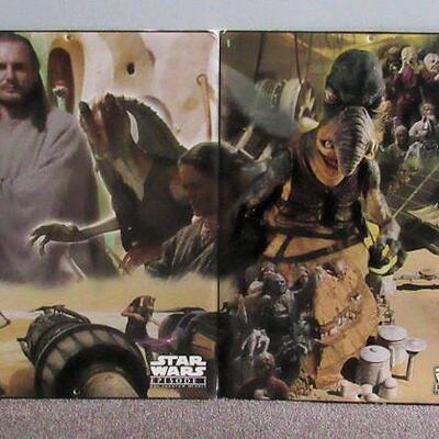 VERY RARE Star Wars Phantom Menace Store Wall Display From Kmart in Fond du Lac, WI, Double Sided