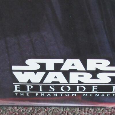 VERY RARE Star Wars Phantom Menace Store Wall Display From Kmart in Fond du Lac, WI, Double Sided