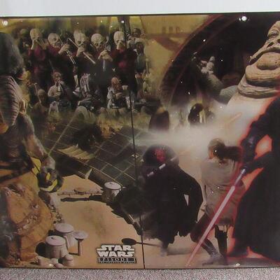 VERY RARE Star Wars Phantom Menace Store Wall Display From Kmart in Fond du Lac, WI, Double Sided