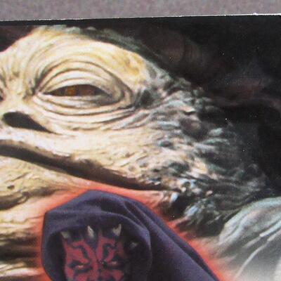 VERY RARE Star Wars Phantom Menace Store Wall Display From Kmart in Fond du Lac, WI, Double Sided