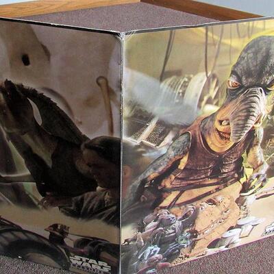 VERY RARE Star Wars Phantom Menace Store Wall Display From Kmart in Fond du Lac, WI, Double Sided
