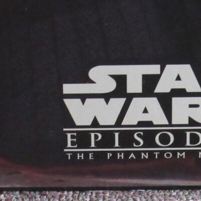 VERY RARE Star Wars Phantom Menace Store Wall Display From Kmart in Fond du Lac, WI, Double Sided