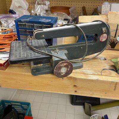 DREMEL MOTO-SHOP MODEL 57-2 JIG SCROLL SAW. BUY IT NOW $40