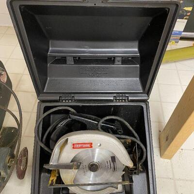 CRAFTSMAN CIRCULAR SAW WITH CASE. BUY IT NOW $30